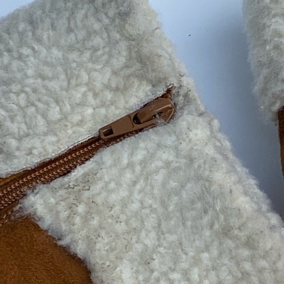 𝅺CATO Ankle Boots Ivy FAUX Fur Trim Size 10 - Picture 6 of 11